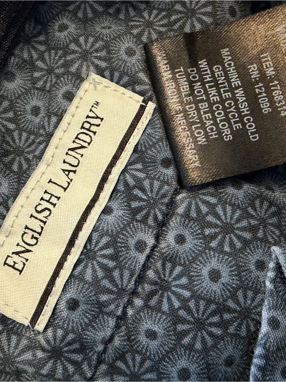 English Laundry Men's Navy Shorts